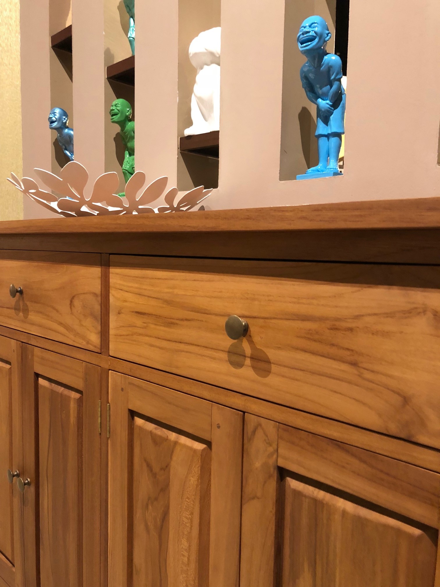 Product : 3 Drawers 6 Doors Teakwood Buffet Sideboard ...