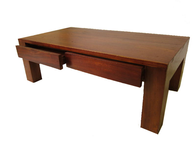 Product : Zen 2 Drawers Teakwood Coffee Table | Expats ...