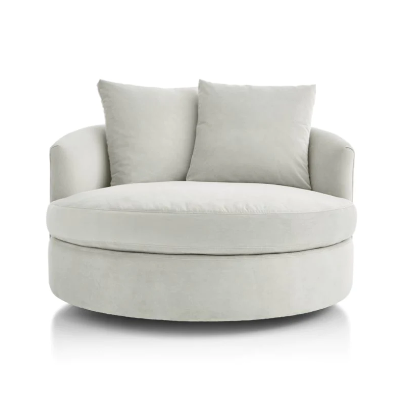 crate and barrel swivel rocker